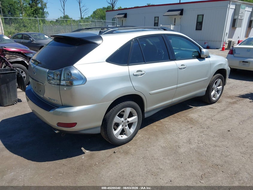 2004 Lexus Rx 330 VIN 2T2HA31U54C009318 IAAI salvage auction — LEFT FRONT, Salvage - Greater Than 75% (Maryland), sold $1,400 on 2026-07-09 (photo 4)