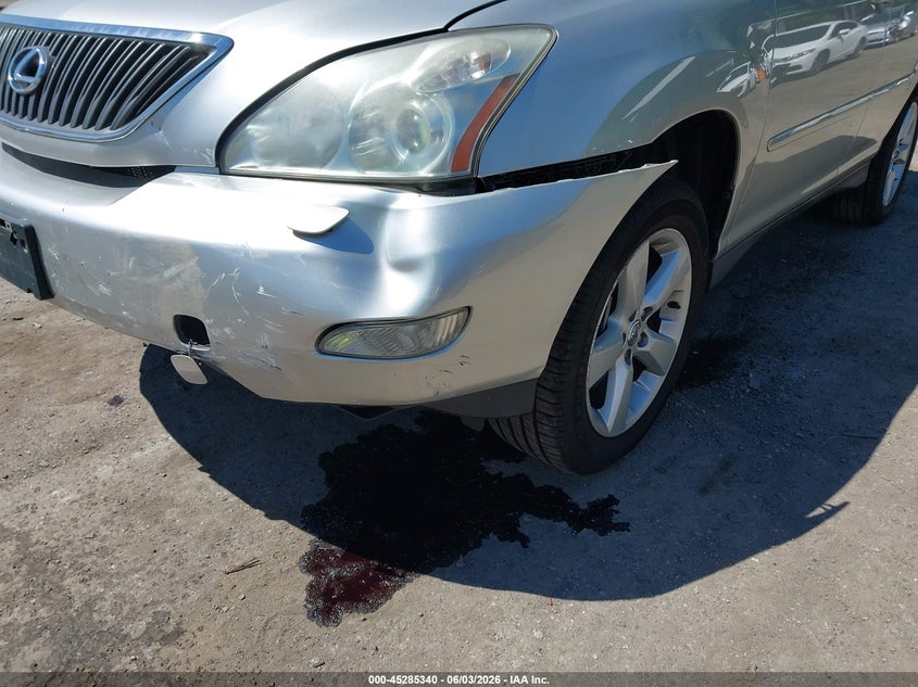 2004 Lexus Rx 330 VIN 2T2HA31U54C009318 IAAI salvage auction — LEFT FRONT, Salvage - Greater Than 75% (Maryland), sold $1,400 on 2026-07-09 (photo 6)