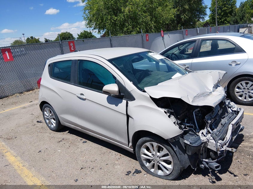 2021 Chevrolet Spark VIN KL8CD6SA0MC735777 IAAI salvage auction — FRONT END, Salvage Title, sold $150 on 2026-07-10 (photo 1)