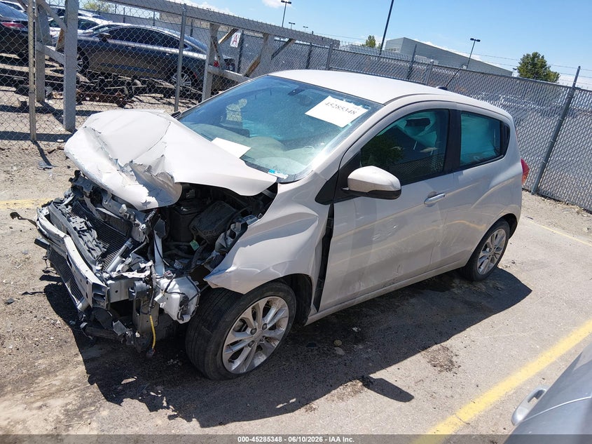 2021 Chevrolet Spark VIN KL8CD6SA0MC735777 IAAI salvage auction — FRONT END, Salvage Title, sold $150 on 2026-07-10 (photo 2)