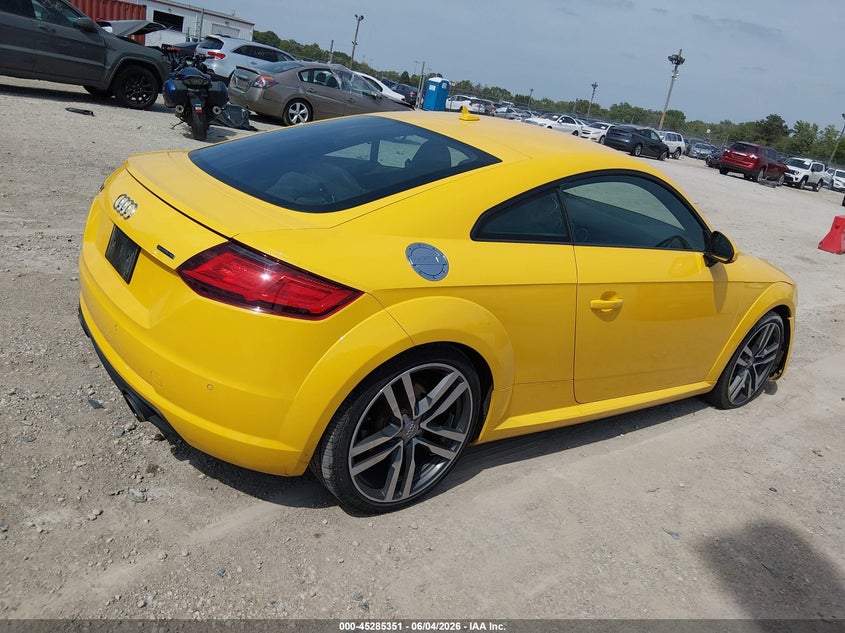 2017 Audi Tt VIN TRUC5AFV4H1001820 IAAI salvage auction — LEFT FRONT, Salvage Title, sold $7,400 on 2026-08-22 (photo 4)