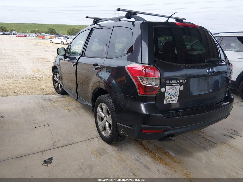 2015 Subaru Forester VIN JF2SJADC5FH480810 IAAI salvage auction — RIGHT FRONT, Clear (Florida), sold $550 on 2026-07-14 (photo 3)