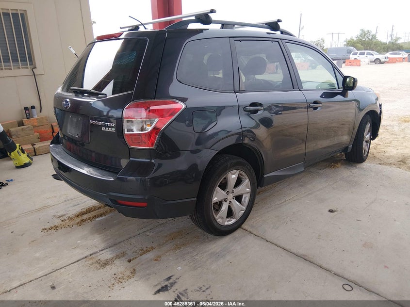 2015 Subaru Forester VIN JF2SJADC5FH480810 IAAI salvage auction — RIGHT FRONT, Clear (Florida), sold $550 on 2026-07-14 (photo 4)