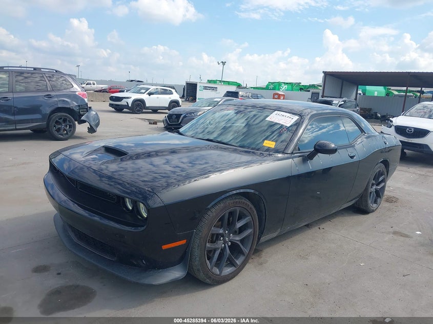 2021 Dodge Challenger VIN 2C3CDZBT3MH503394 IAAI salvage auction — RIGHT SIDE, Salvage Title, sold $11,800 on 2026-07-29 (photo 2)