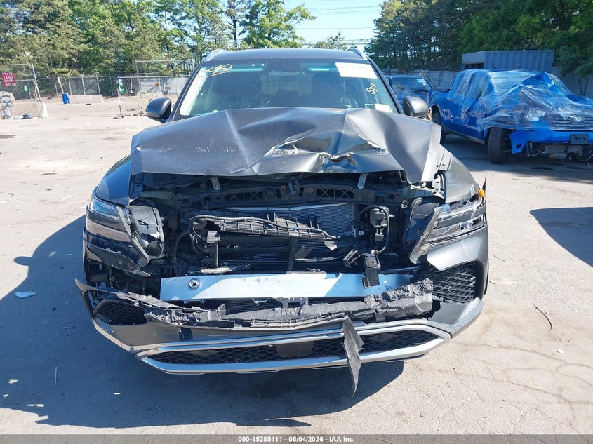 2025 Genesis Gv80 VIN KMUHFESB5SU236424 IAAI salvage auction — FRONT END, Salvage Title, sold $12,200 on 2026-07-21 (photo 6)