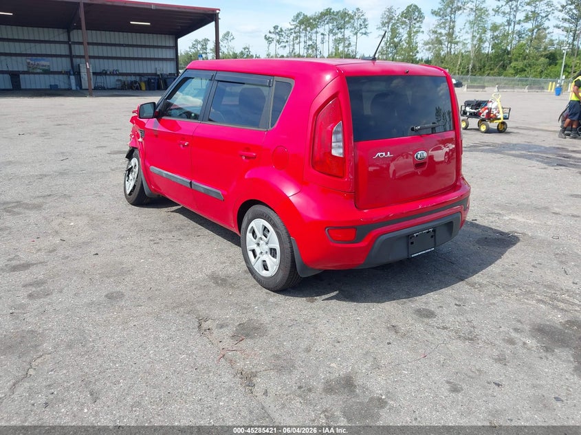 2013 Kia Soul VIN KNDJT2A53D7633431 IAAI salvage auction — FRONT END, Salvage Title, sold $375 on 2026-07-07 (photo 3)