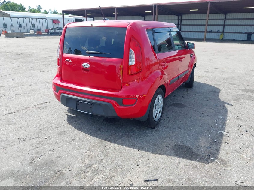 2013 Kia Soul VIN KNDJT2A53D7633431 IAAI salvage auction — FRONT END, Salvage Title, sold $375 on 2026-07-07 (photo 4)