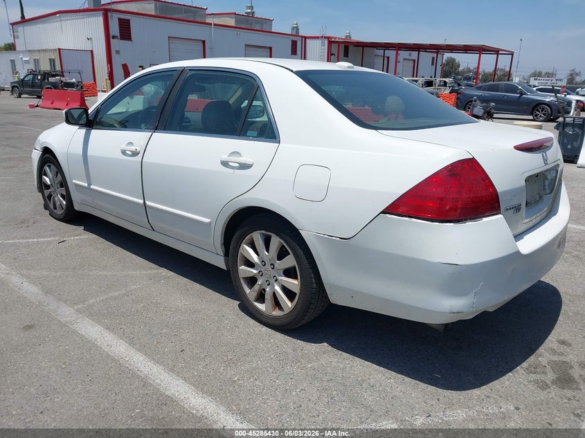 2006 Honda Accord VIN 1HGCM66536A059832 IAAI salvage auction — NORMAL WEAR, App For Dup Clear (California), sold $400 on 2026-07-09 (photo 3)