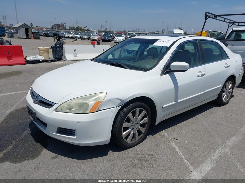 2006 Honda Accord VIN 1HGCM66536A059832 IAAI salvage auction — NORMAL WEAR, App For Dup Clear (California), sold $400 on 2026-07-09 (photo 6)