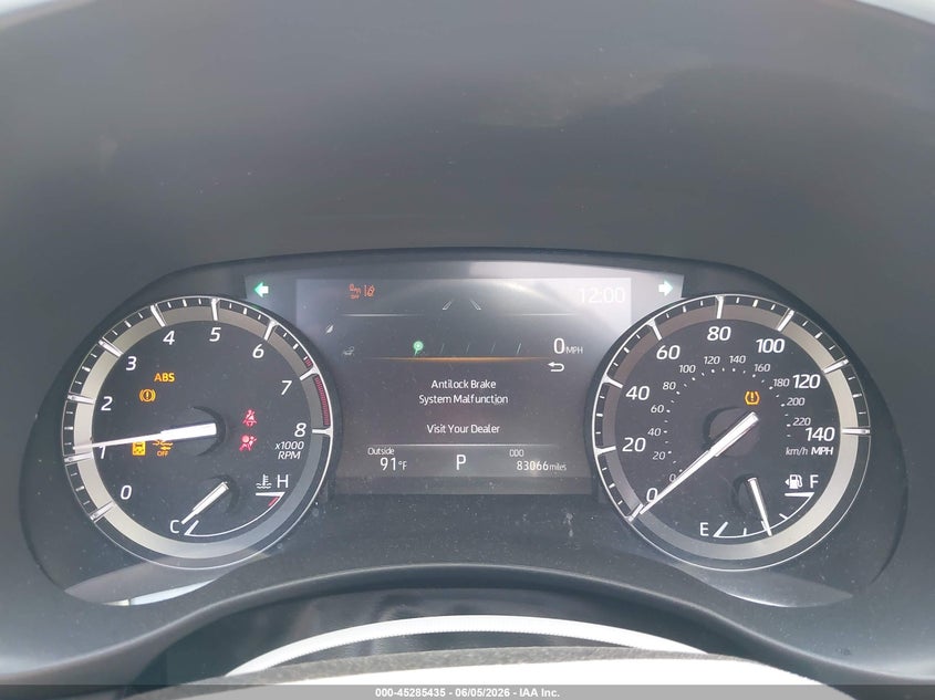2021 Toyota Highlander VIN 5TDLZRBH3MS069200 IAAI salvage auction — FRONT END, Salvage Title, sold $15,450 on 2026-07-24 (photo 7)