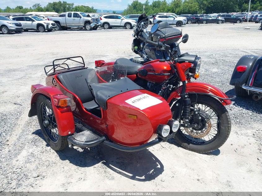 2021 Ural VIN X8JMH0370MU231555 IAAI salvage auction — FRONT END, Salvage Title, sold $1,850 on 2026-07-10 (photo 1)