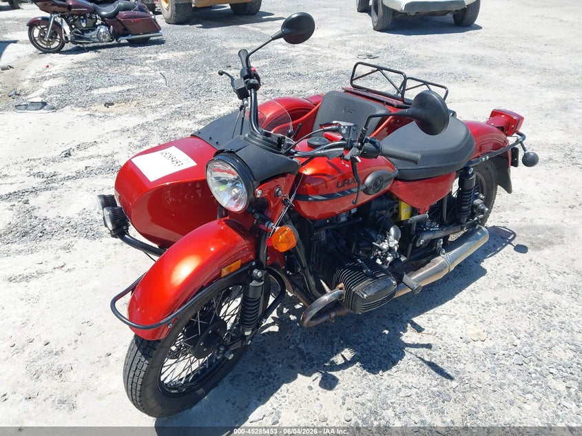 2021 Ural VIN X8JMH0370MU231555 IAAI salvage auction — FRONT END, Salvage Title, sold $1,850 on 2026-07-10 (photo 2)