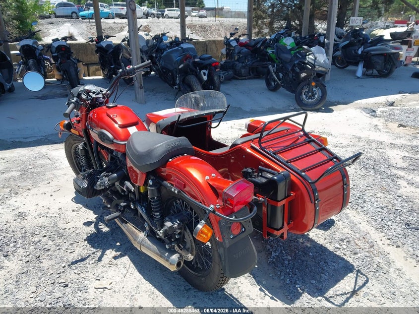 2021 Ural VIN X8JMH0370MU231555 IAAI salvage auction — FRONT END, Salvage Title, sold $1,850 on 2026-07-10 (photo 3)