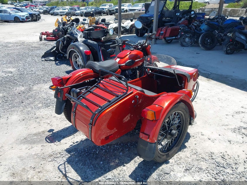 2021 Ural VIN X8JMH0370MU231555 IAAI salvage auction — FRONT END, Salvage Title, sold $1,850 on 2026-07-10 (photo 4)