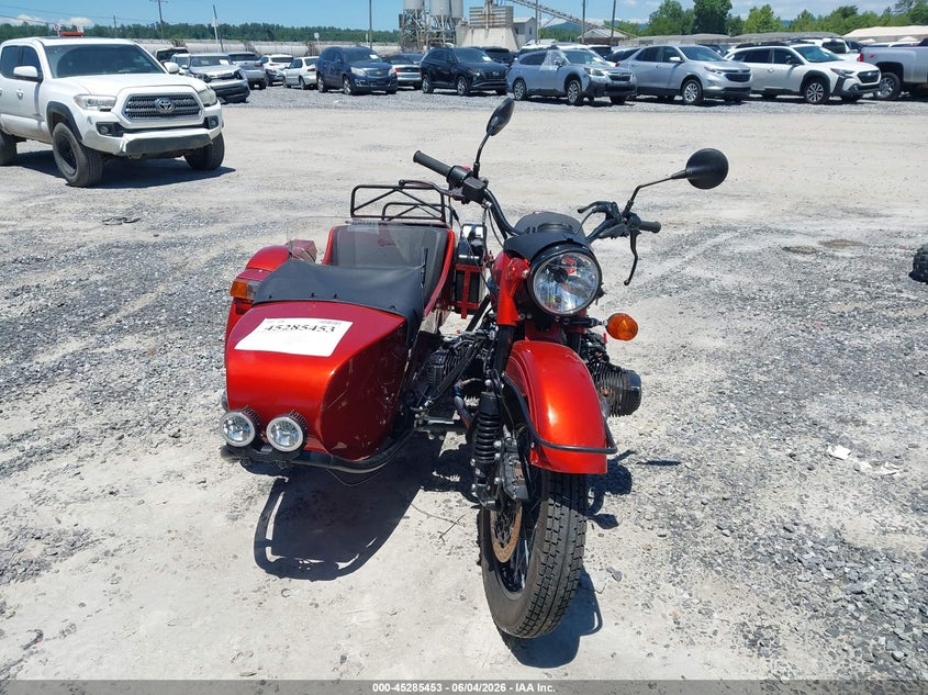 2021 Ural VIN X8JMH0370MU231555 IAAI salvage auction — FRONT END, Salvage Title, sold $1,850 on 2026-07-10 (photo 5)