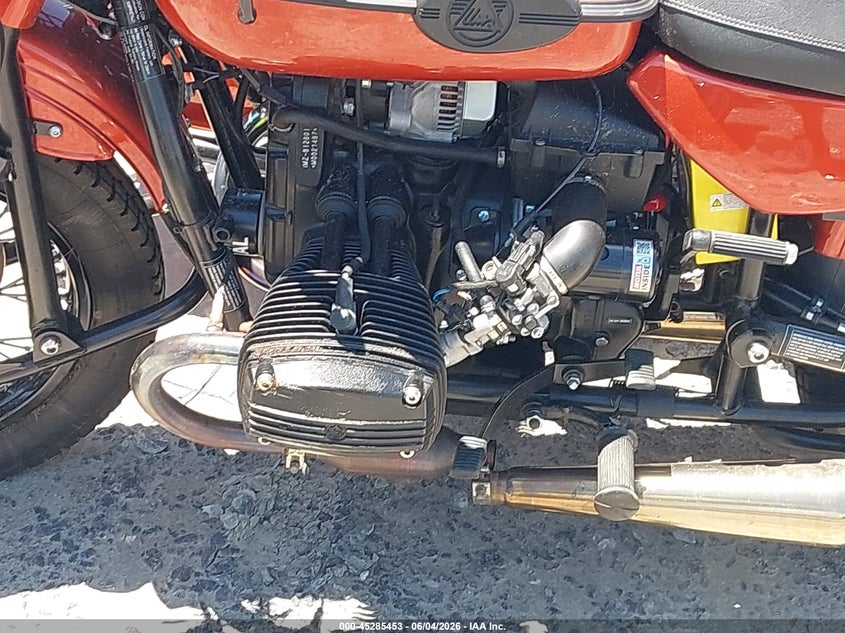 2021 Ural VIN X8JMH0370MU231555 IAAI salvage auction — FRONT END, Salvage Title, sold $1,850 on 2026-07-10 (photo 9)