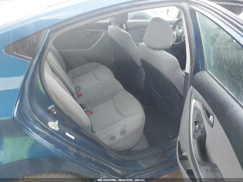 2014 Hyundai Elantra VIN KMHDH4AE0EU199431 IAAI salvage auction — RIGHT SIDE, Salvage (Texas), sold $975 on 2026-07-28 (photo 8)