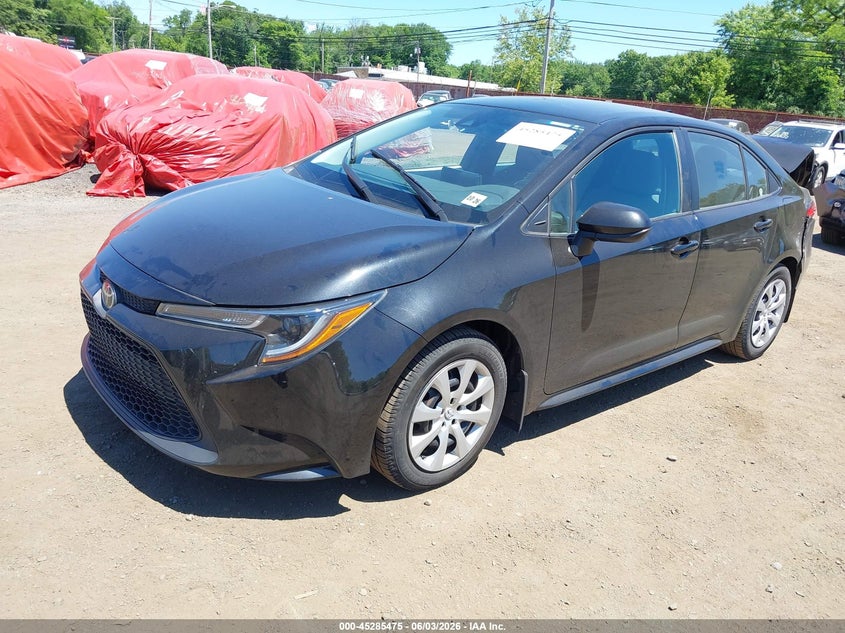 2022 Toyota Corolla VIN 5YFEPMAE5NP280840 IAAI salvage auction — REAR END, Salvage Title, sold $4,300 on 2026-07-22 (photo 2)