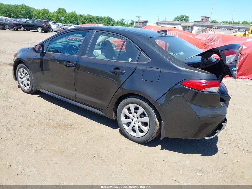 2022 Toyota Corolla VIN 5YFEPMAE5NP280840 IAAI salvage auction — REAR END, Salvage Title, sold $4,300 on 2026-07-22 (photo 3)