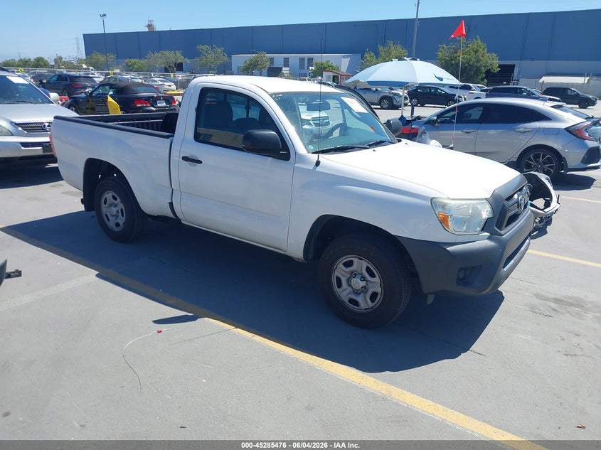 2013 Toyota Tacoma VIN 5TFNX4CN5DX024808 IAAI salvage auction — REAR END, Salvage Title, sold $5,600 on 2026-07-29 (photo 1)