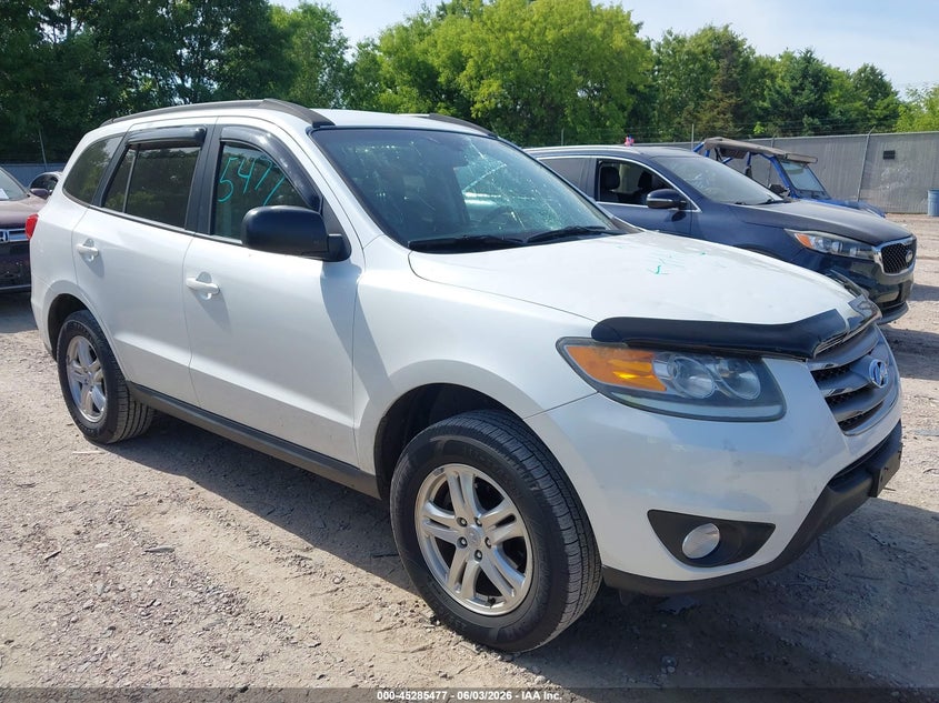 2012 Hyundai Santa fe VIN 5XYZGDAB3CG091970 IAAI salvage auction — HAIL, Salvage Title, sold $825 on 2026-07-15 (photo 1)