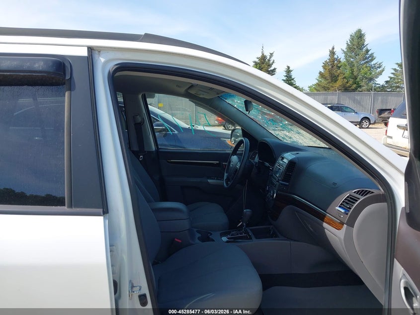 2012 Hyundai Santa fe VIN 5XYZGDAB3CG091970 IAAI salvage auction — HAIL, Salvage Title, sold $825 on 2026-07-15 (photo 5)