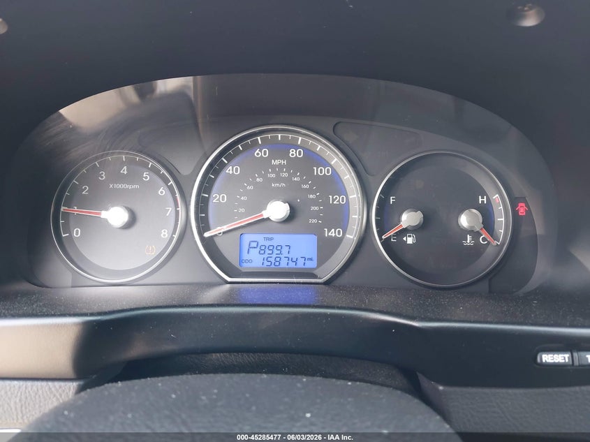 2012 Hyundai Santa fe VIN 5XYZGDAB3CG091970 IAAI salvage auction — HAIL, Salvage Title, sold $825 on 2026-07-15 (photo 7)