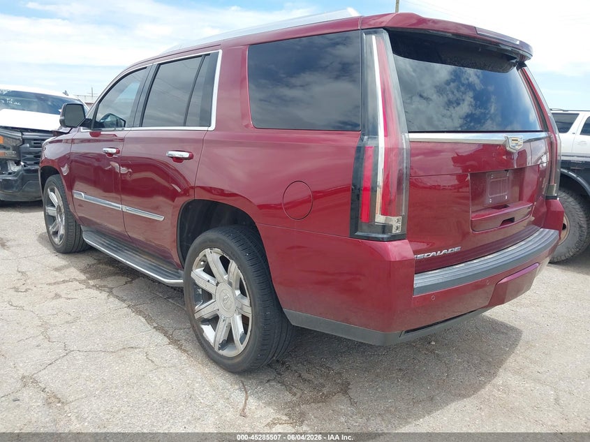 2016 Cadillac Escalade VIN 1GYS3BKJ2GR138902 IAAI salvage auction — FRONT END, Original (Texas), sold $4,950 on 2026-08-21 (photo 3)