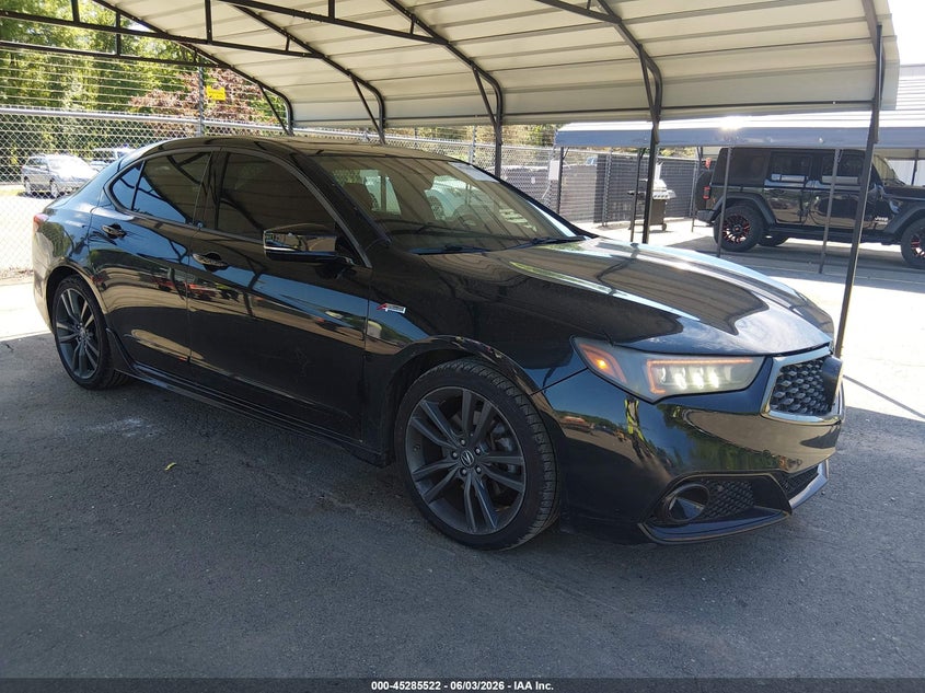 2018 Acura Tlx VIN 19UUB2F63JA003541 IAAI salvage auction — REAR END, Salvage Title, sold $4,600 on 2026-07-12 (photo 1)