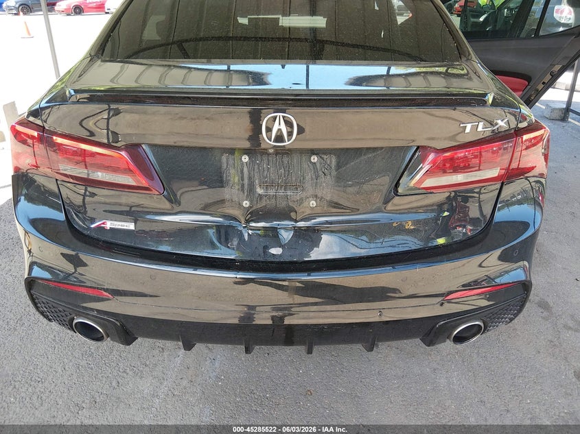 2018 Acura Tlx VIN 19UUB2F63JA003541 IAAI salvage auction — REAR END, Salvage Title, sold $4,600 on 2026-07-12 (photo 6)