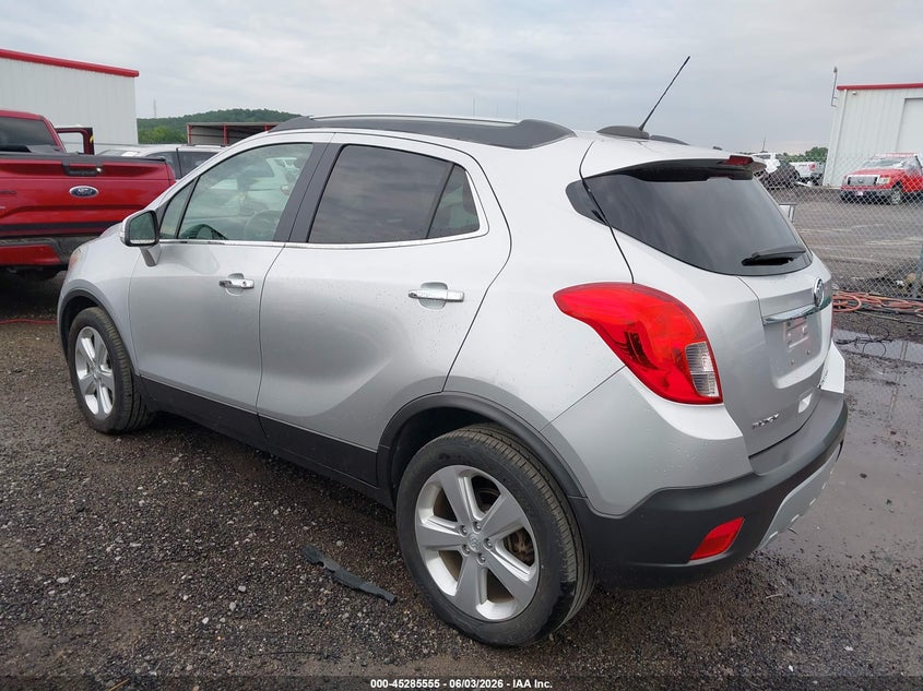 2016 Buick Encore VIN KL4CJASB1GB740437 IAAI salvage auction — HAIL, Clear (Oklahoma), sold $1,050 on 2026-07-28 (photo 3)