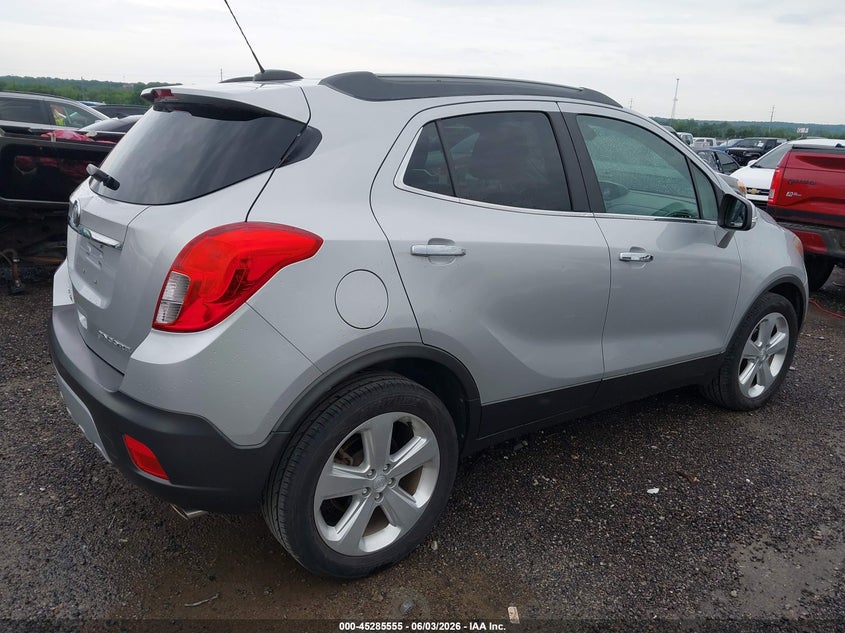 2016 Buick Encore VIN KL4CJASB1GB740437 IAAI salvage auction — HAIL, Clear (Oklahoma), sold $1,050 on 2026-07-28 (photo 4)