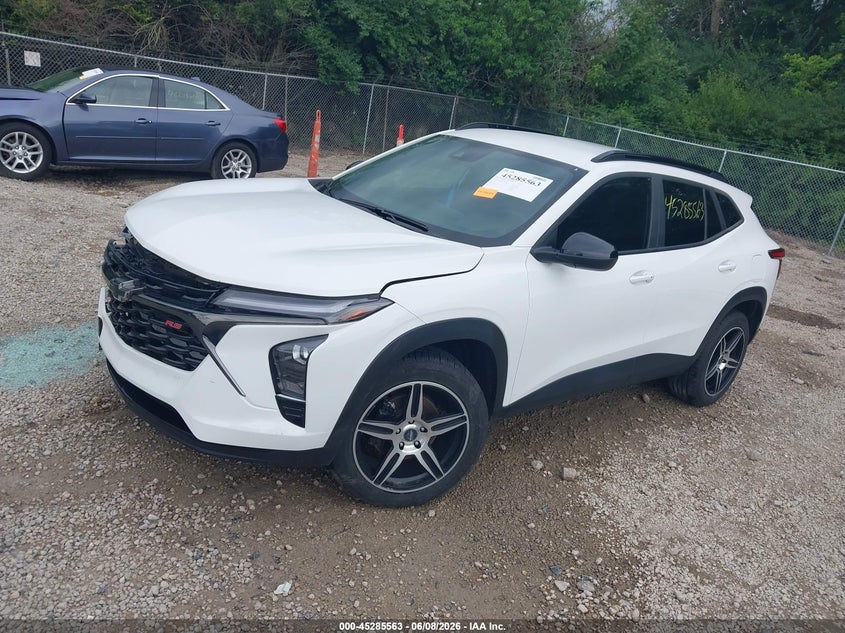 2024 Chevrolet Trax VIN KL77LJE27RC079827 IAAI salvage auction — FRONT END, Salvage Title, sold $8,100 on 2026-07-26 (photo 2)