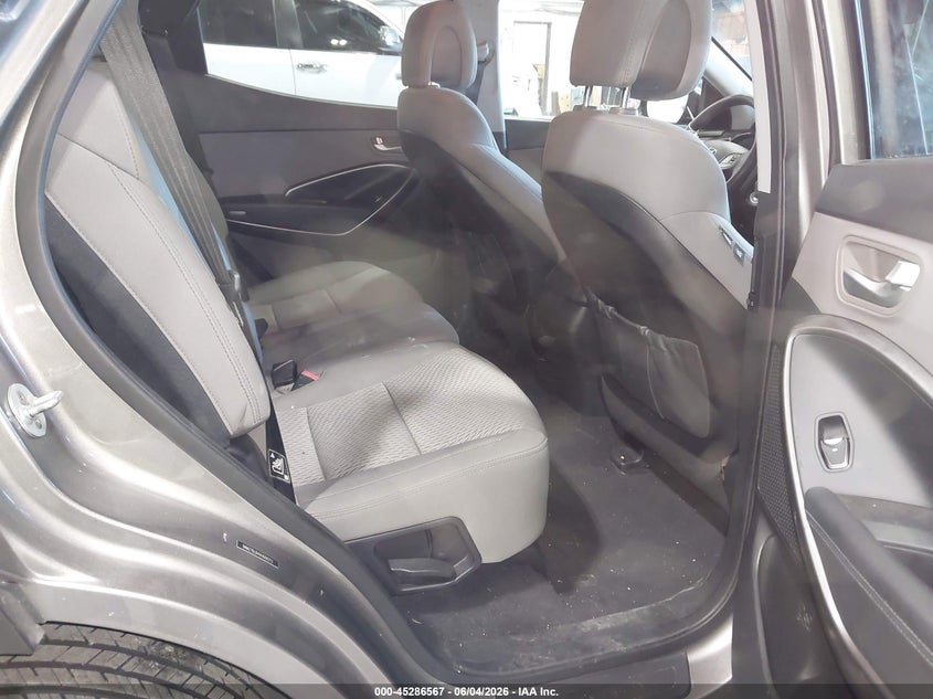 2017 Hyundai Santa fe VIN 5NMZTDLB4HH000212 IAAI salvage auction — FRONT END, Salvage Title, sold $2,100 on 2026-07-10 (photo 8)