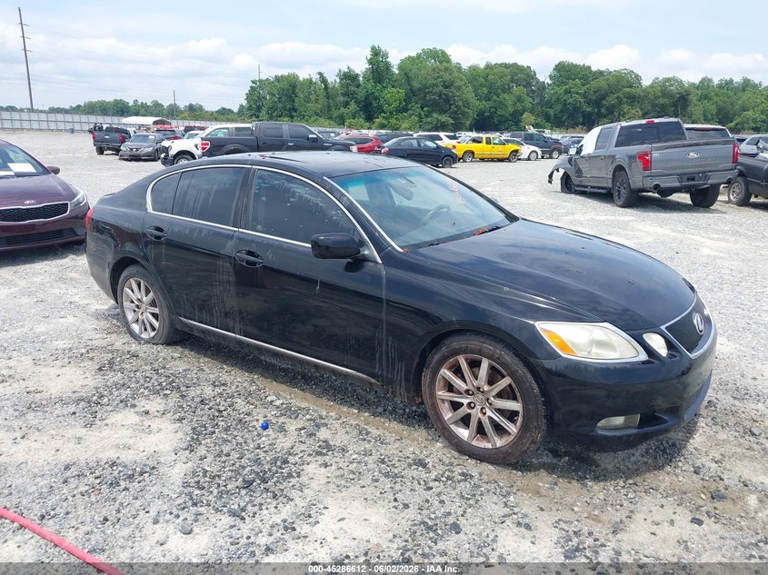 2006 Lexus Gs 300 VIN JTHBH96S065017406 IAAI salvage auction — LEFT REAR, Repossession Paperwork (Georgia), sold $325 on 2026-07-06 (photo 1)