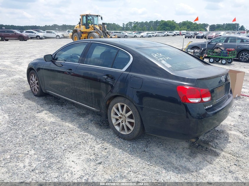 2006 Lexus Gs 300 VIN JTHBH96S065017406 IAAI salvage auction — LEFT REAR, Repossession Paperwork (Georgia), sold $325 on 2026-07-06 (photo 3)