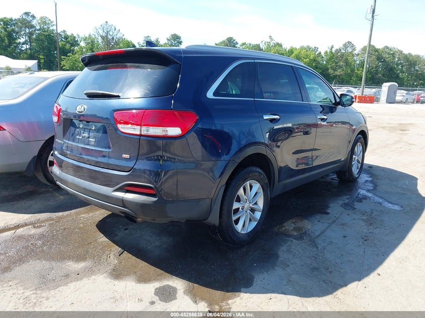 2018 Kia Sorento VIN 5XYPGDA33JG382319 IAAI salvage auction — LEFT FRONT, Salvage Title, sold $1,400 on 2026-07-10 (photo 4)