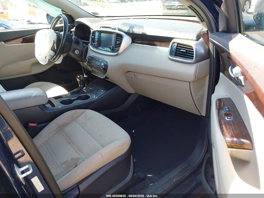 2018 Kia Sorento VIN 5XYPGDA33JG382319 IAAI salvage auction — LEFT FRONT, Salvage Title, sold $1,400 on 2026-07-10 (photo 5)