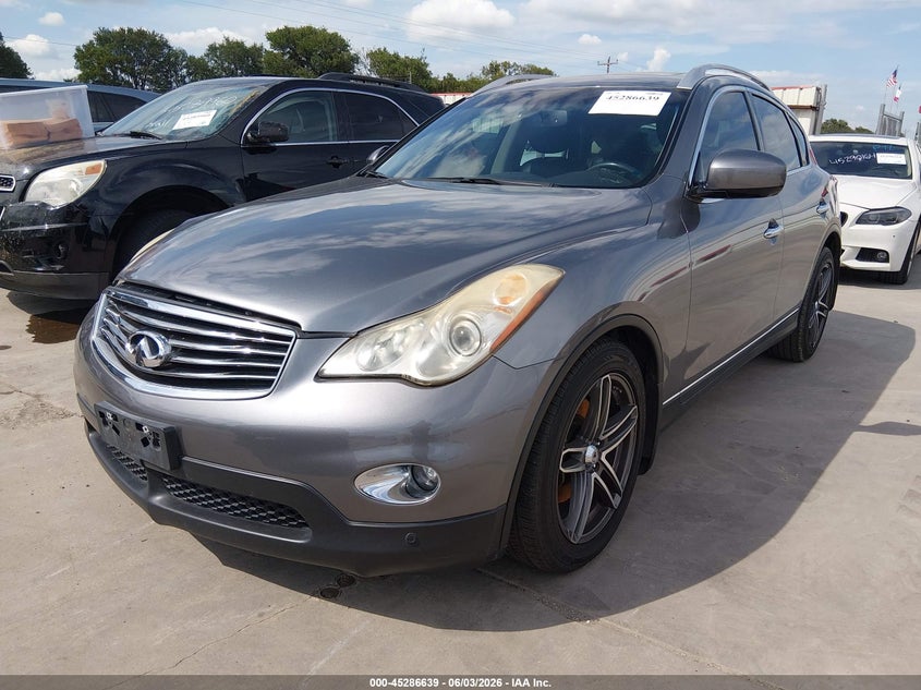 2013 Infiniti Ex VIN JN1BJ0HP5DM430096 IAAI salvage auction — SIDE, Salvage Title, sold $725 on 2026-07-14 (photo 2)