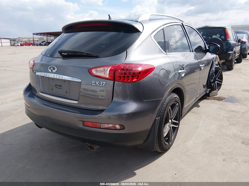 2013 Infiniti Ex VIN JN1BJ0HP5DM430096 IAAI salvage auction — SIDE, Salvage Title, sold $725 on 2026-07-14 (photo 4)