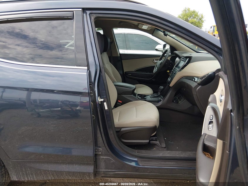 2017 Hyundai Santa fe VIN 5XYZUDLB7HG430405 IAAI salvage auction — RIGHT FRONT, Salvage Title, sold $2,600 on 2026-07-21 (photo 5)
