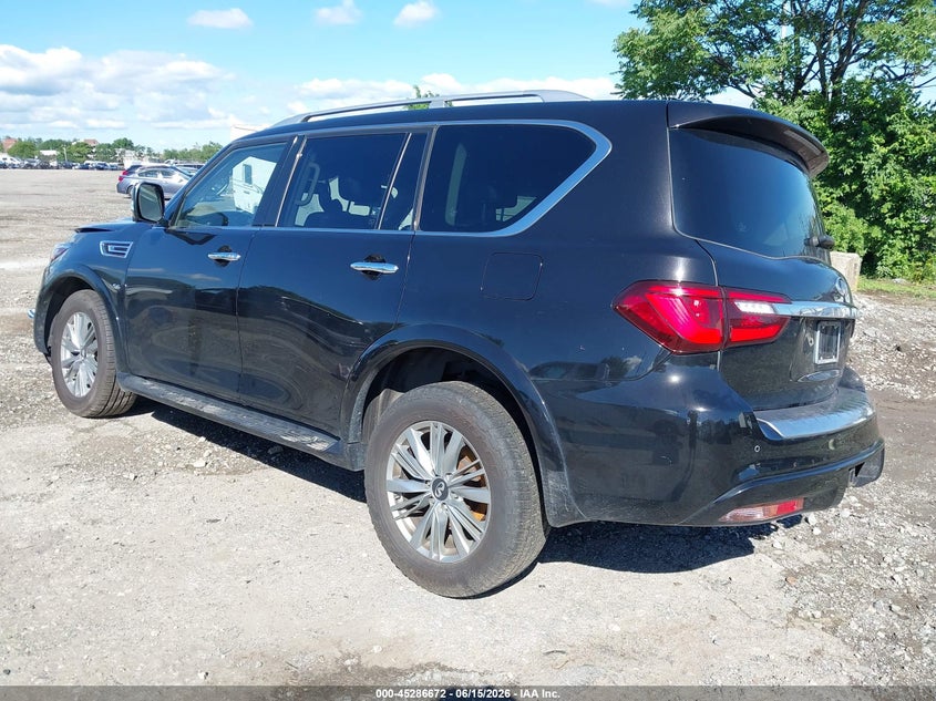 2019 Infiniti Qx80 VIN JN8AZ2NE0K9226956 IAAI salvage auction — FRONT END, Salvage (Pennsylvania), sold $4,550 on 2026-07-24 (photo 3)