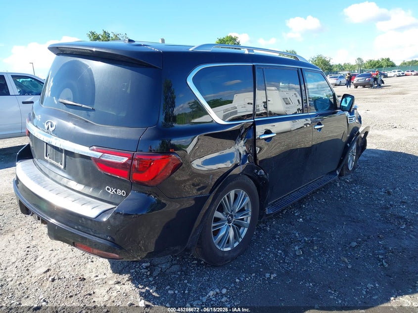 2019 Infiniti Qx80 VIN JN8AZ2NE0K9226956 IAAI salvage auction — FRONT END, Salvage (Pennsylvania), sold $4,550 on 2026-07-24 (photo 4)