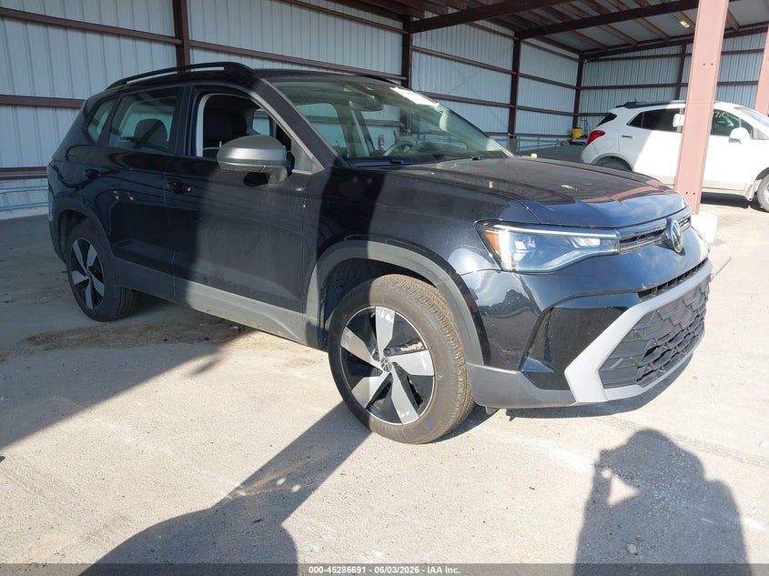 2025 Volkswagen Taos VIN 3VV8C7B27SM086247 IAAI salvage auction — UNKNOWN, Salvage Title, sold $12,350 on 2026-07-16 (photo 1)
