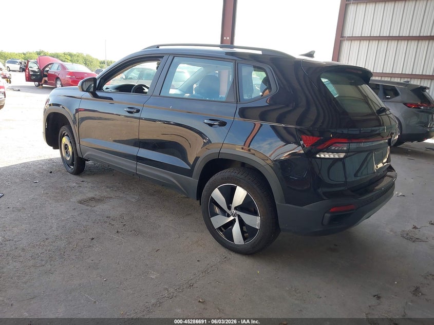 2025 Volkswagen Taos VIN 3VV8C7B27SM086247 IAAI salvage auction — UNKNOWN, Salvage Title, sold $12,350 on 2026-07-16 (photo 3)