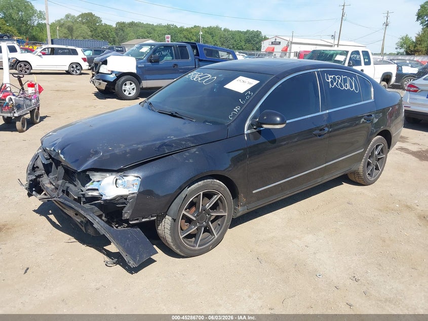 2008 Volkswagen Passat VIN WVWEK73C58E170691 IAAI salvage auction — FRONT END, Clear (Indiana), sold $275 on 2026-07-14 (photo 2)