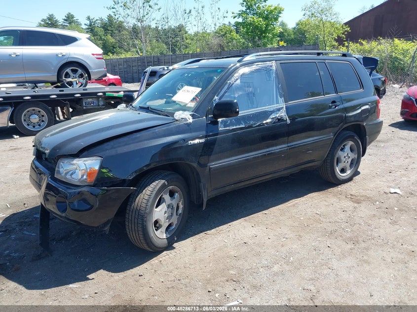 2004 Toyota Highlander VIN JTEEP21A040031271 IAAI salvage auction — FRONT END, Clear (Massachusetts), sold $25 on 2026-07-24 (photo 2)