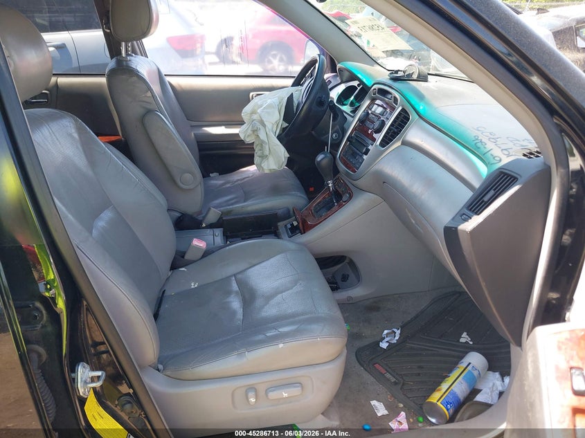 2004 Toyota Highlander VIN JTEEP21A040031271 IAAI salvage auction — FRONT END, Clear (Massachusetts), sold $25 on 2026-07-24 (photo 5)