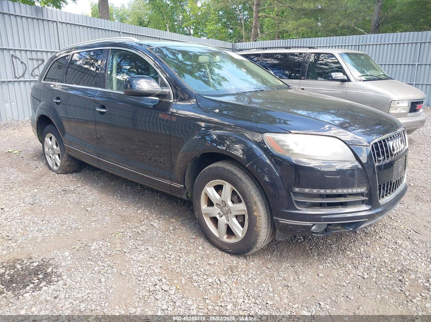 2013 Audi Q7 VIN WA1LGAFEXDD003112 IAAI salvage auction — NORMAL WEAR, Clear (New Jersey), sold $425 on 2026-07-29 (photo 1)