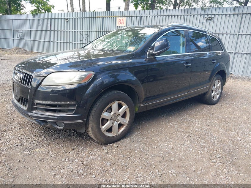 2013 Audi Q7 VIN WA1LGAFEXDD003112 IAAI salvage auction — NORMAL WEAR, Clear (New Jersey), sold $425 on 2026-07-29 (photo 2)